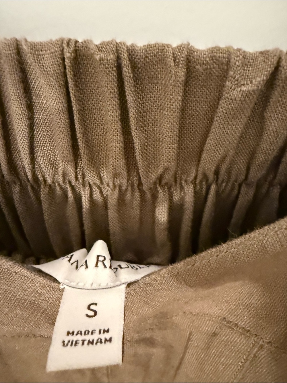Banana Republic campground green Linen Maxi Dress - Picture 4 of 4